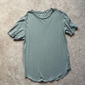 Pacsun Scalloped Tee -Grey size S